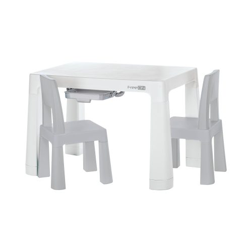 FreeON Neo műanyag gyerek asztal 2 db székkel- Szürke