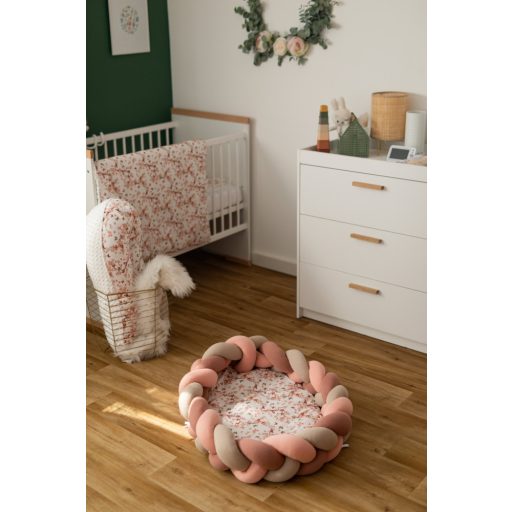 Bubaba fonott babafészek 3in1- Spring rhapsody