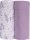Bubaba muslin pelenka 70x70 cm (2 db)-Lila