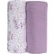 Bubaba muslin pelenka 70x70 cm (2 db)-Lila