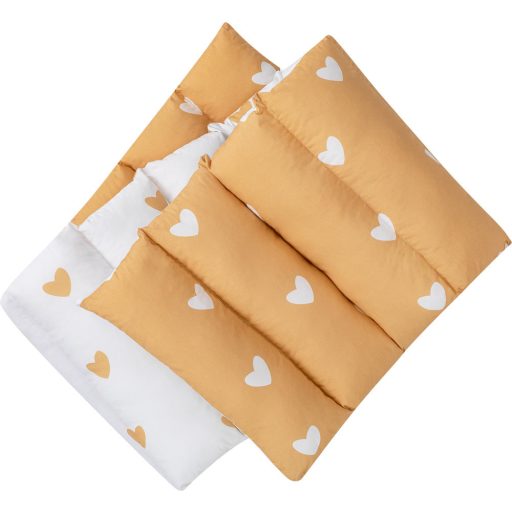 Bubaba 6 részes ágynemű szett- Yellow hearts