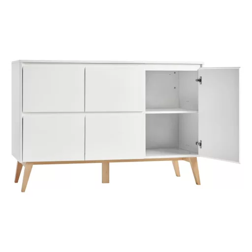 Pinio Swing White 4 fiókos szekrény