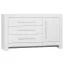 Pinio Calmo White 3 fiókos szekrény + 1 ajtó