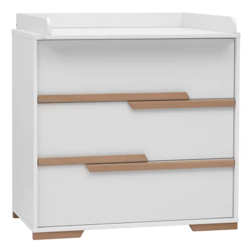 Pinio Snap White 3 fiókos szekrény
