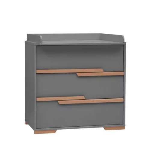 Pinio Snap Dark Grey 3 fiókos szekrény