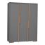 Pinio Snap Dark Grey 3 ajtós szekrény