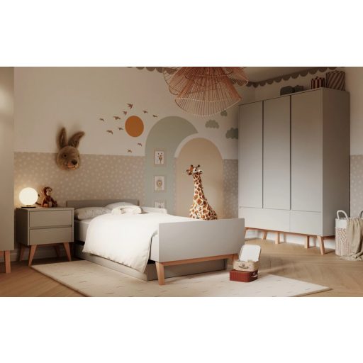 Pinio Swing Grey babaágy 140x70 cm
