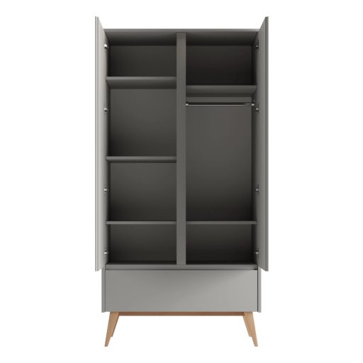 Pinio Swing Grey 2 ajtós szekrény