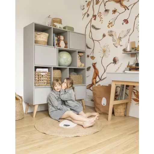 Pinio Swing Grey széles könyvespolc