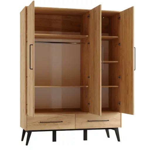 Pinio Retro háromajtós szekrény