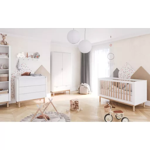 Pinio Miloo könyvespolc fehér