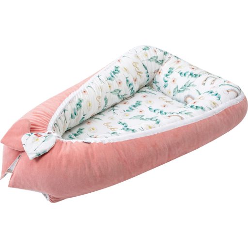 Bubaba babafészek velúr "L" méret- Green magic