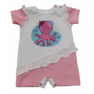 ABR Ujjatlan baba napozó - Fehér-Rózsaszín - Polip (62)