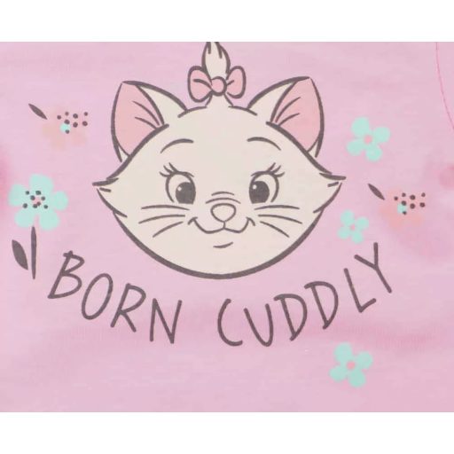 ABR Rövid ujjú pamut body - Rózsaszín - Marie cica (74)