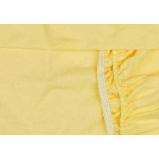 ABR pamut gumis lepedő - Sárga (60x120-70x140 cm)