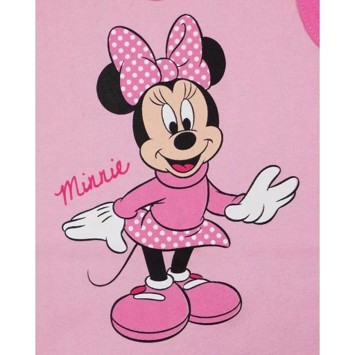 ABR Belül bolyhos ujjatlan pamut rugi - Rózsaszín - Minnie egér (68)