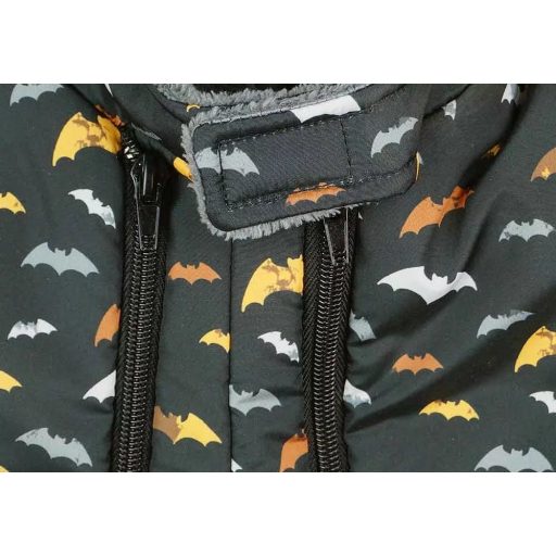 AB Vízlepergetős bélelt overál, kesztyűvel - Denevérek (56-62)