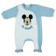 ABR Hosszú ujjú pamut rugi - Kék - Mickey egér (68)
