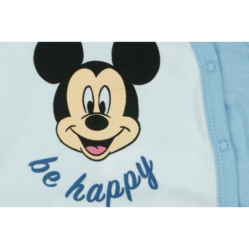 ABR Hosszú ujjú pamut rugi - Kék - Mickey egér (68)