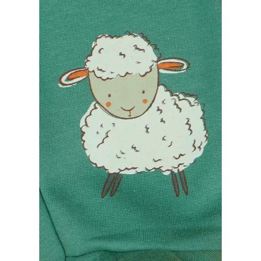 ABR Pamut belül bolyhos talpas nadrág - Zöld - Bari (74)