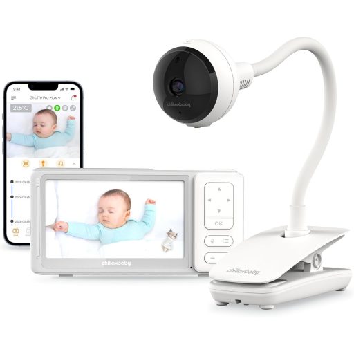 Chillax DM685 Smart Giraffe Clip 5" Smart wi-fi video babaőrző