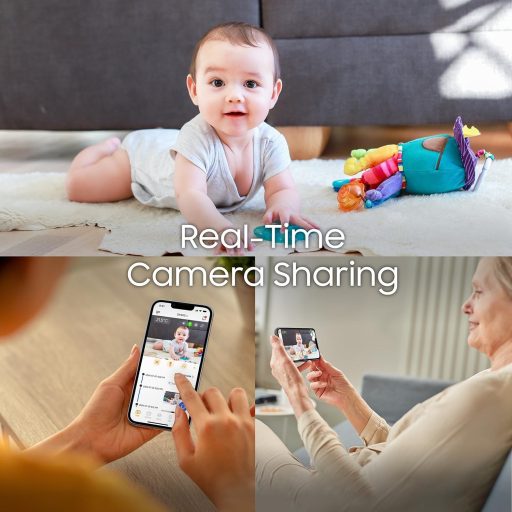 Chillax DM685 Smart Giraffe Clip 5" Smart wi-fi video babaőrző