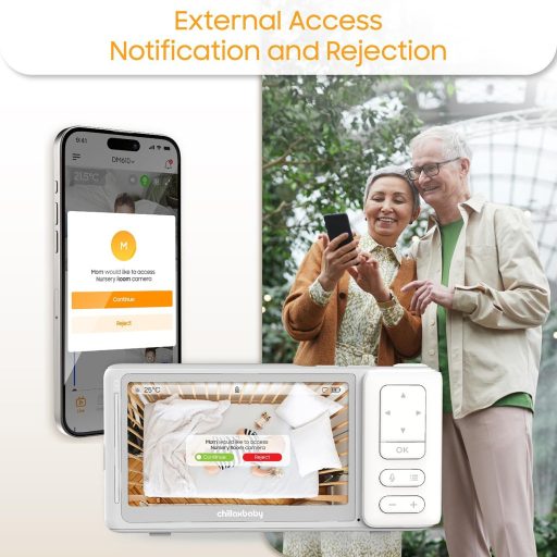 Chillax DM685 Smart Giraffe Clip 5" Smart wi-fi video babaőrző