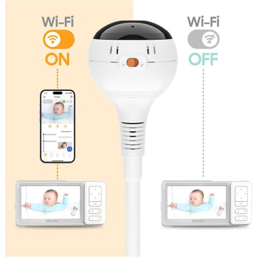 Chillax DM688 Giraffe Pro Max wifi és hordozható kamerás babaőrző