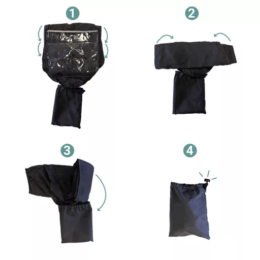 Ezimoov esővédő babahordozóhoz