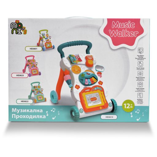 Moni Toys Dreams interaktív műanyag járássegítő - Kék