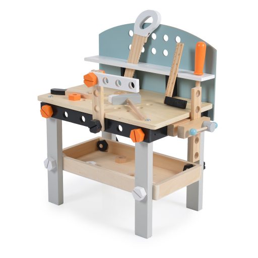 Moni Toys Szerelőpad fa játék 49 cm