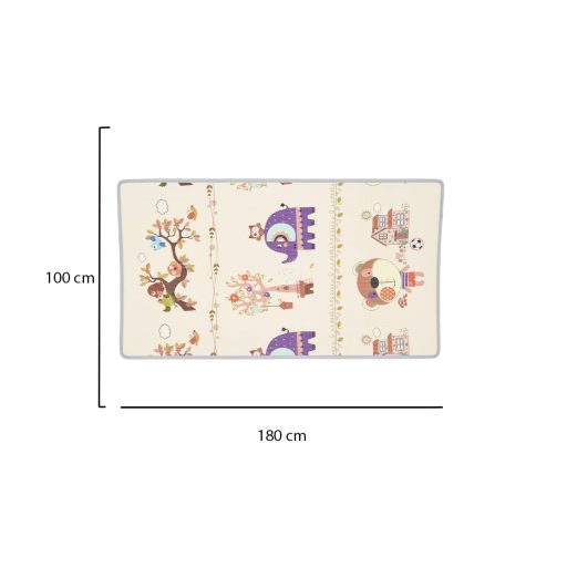 Moni Toys Habtapi XPE játszószőnyeg (100x180cm) - Bézs