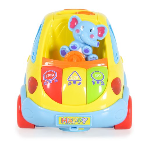 HOLA Formabedobó busz interaktív, zenélő készségfejlesztő játék