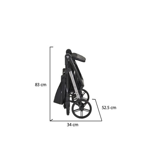 Cangaroo Ace sport babakocsi - Fekete