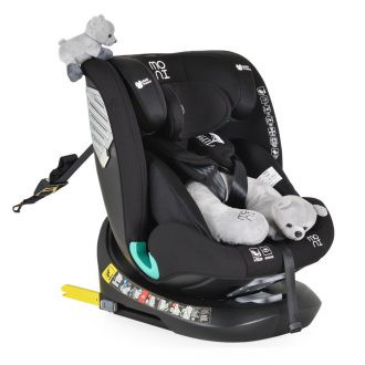 Moni Serengeti I-Size 360°-ban forgatható ISOFIX gyermekülés (40-150 cm) - Fekete   Moni Serengeti I-Size 360°-ban forgatható ISOFIX gyermekülés (40-150 cm) - Fekete