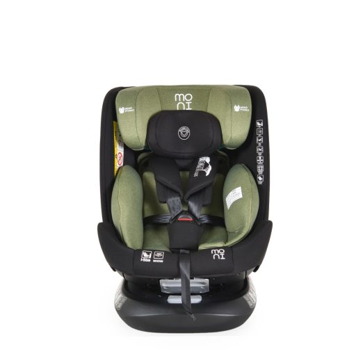 Moni Serengeti I-Size 360°-ban forgatható ISOFIX gyermekülés (40-150 cm) - Zöld