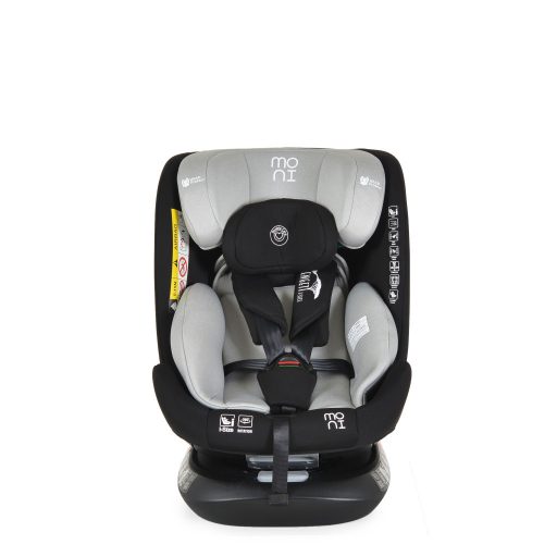 Moni Serengeti I-Size 360°-ban forgatható ISOFIX gyermekülés (40-150 cm) - Szürke