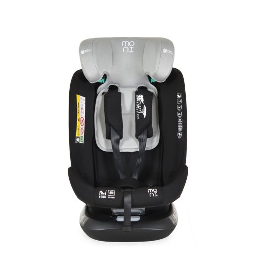 Moni Serengeti I-Size 360°-ban forgatható ISOFIX gyermekülés (40-150 cm) - Szürke