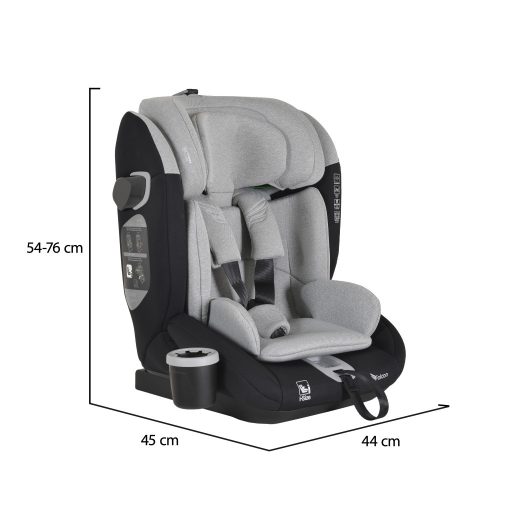 Cangaroo Falcon I-Size gyerekülés (76-150 cm) - Opalszürke