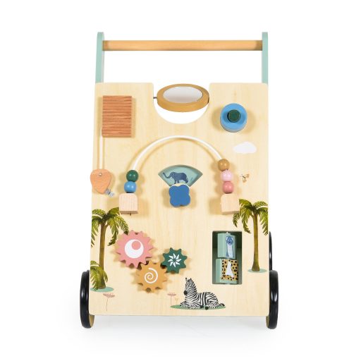 Moni Toys Fa interaktív járássegítő - Pasztel