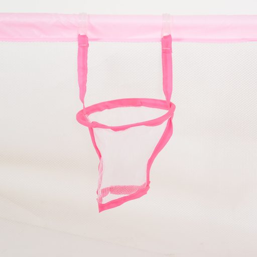 Moni Toys Labdamedence 50db színes labdával 146x65,5cm - Rózsaszín - Nyuszi