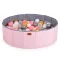 Moni Toys Melo össszecsukható labdamedence 90db labdával - Rózsaszín