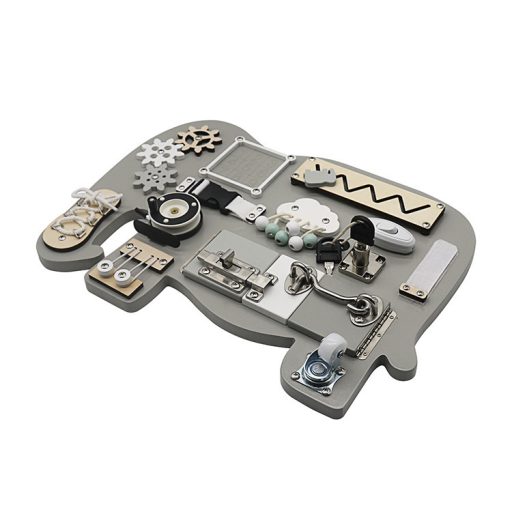 Moni Toys Elephant Montessori fa matatófal