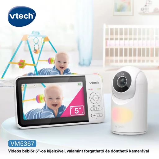 Vtech VM5367 kamerás babaőrző