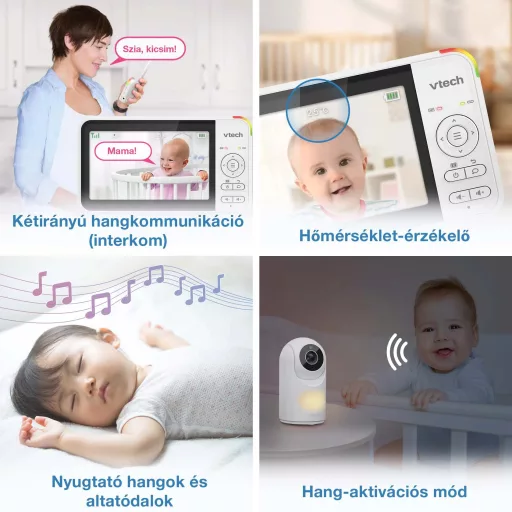 Vtech VM5367 kamerás babaőrző