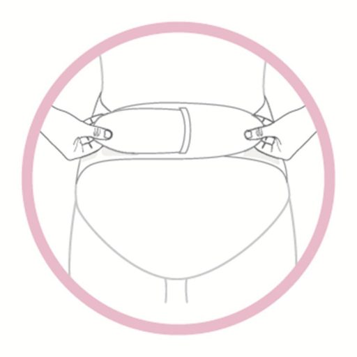 Carriwell Hastartó pánt (L-XL) - Fekete