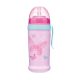 Canpol Sport itatópohár cseppmentes szívószállal  350 ml (12h+) - Rózsaszín pillangók