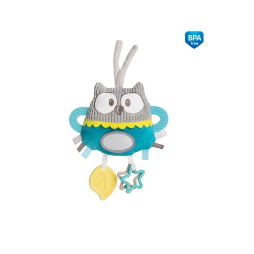Canpol Babies Felakasztható plüss játék - Bagoly - Türkiz