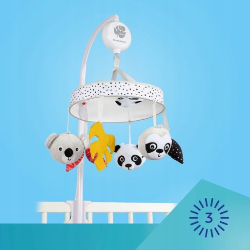 Canpol Babies Szenzorikus Bluetoothos plüss zenélő forgó - Panda