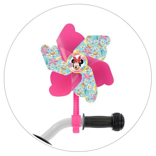 Disney Szélforgó biciklire - Pink - Minnie egér